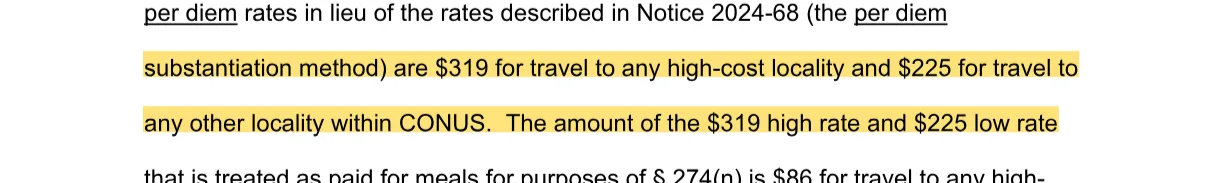 The quoted passage, highlighted on page 2 of Notice 2025-54.