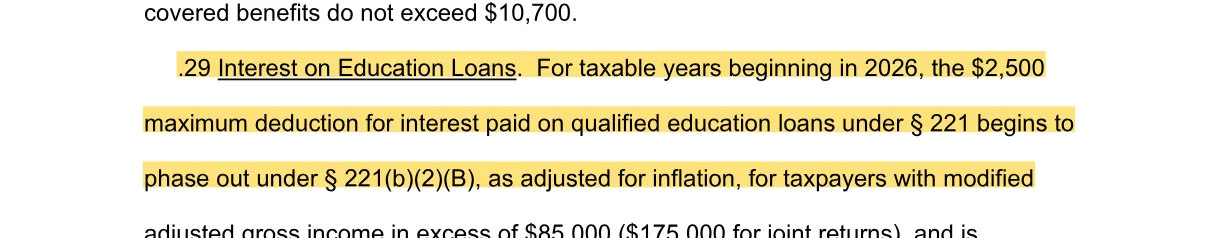The quoted passage, highlighted on page 23 of Rev. Proc. 2025-32.