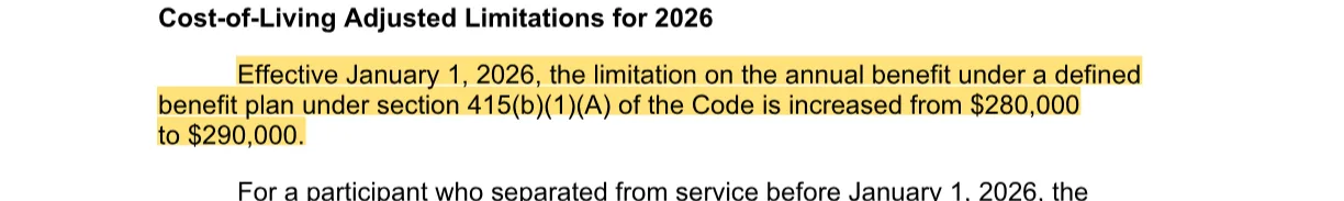 The quoted passage, highlighted on page 1 of Notice 2025-67.