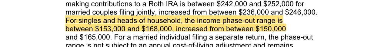 The quoted passage, highlighted on page 5 of Notice 2025-67.