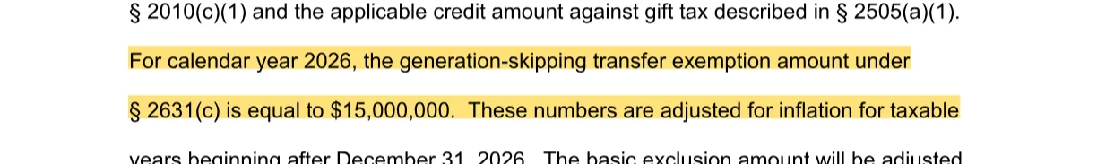 The quoted passage, highlighted on page 8 of Rev. Proc. 2025-32.