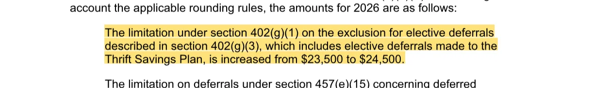 The quoted passage, highlighted on page 1 of Notice 2025-67.